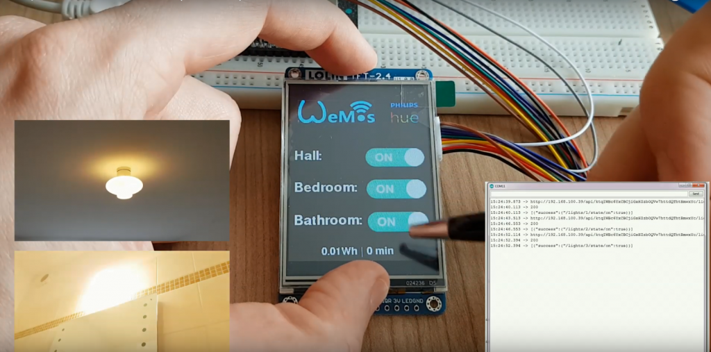 Smart Home Automated Lights With ESP8266 and Philips Hue (part 2)