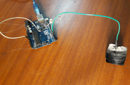 Touch Controlled Light Using Arduino