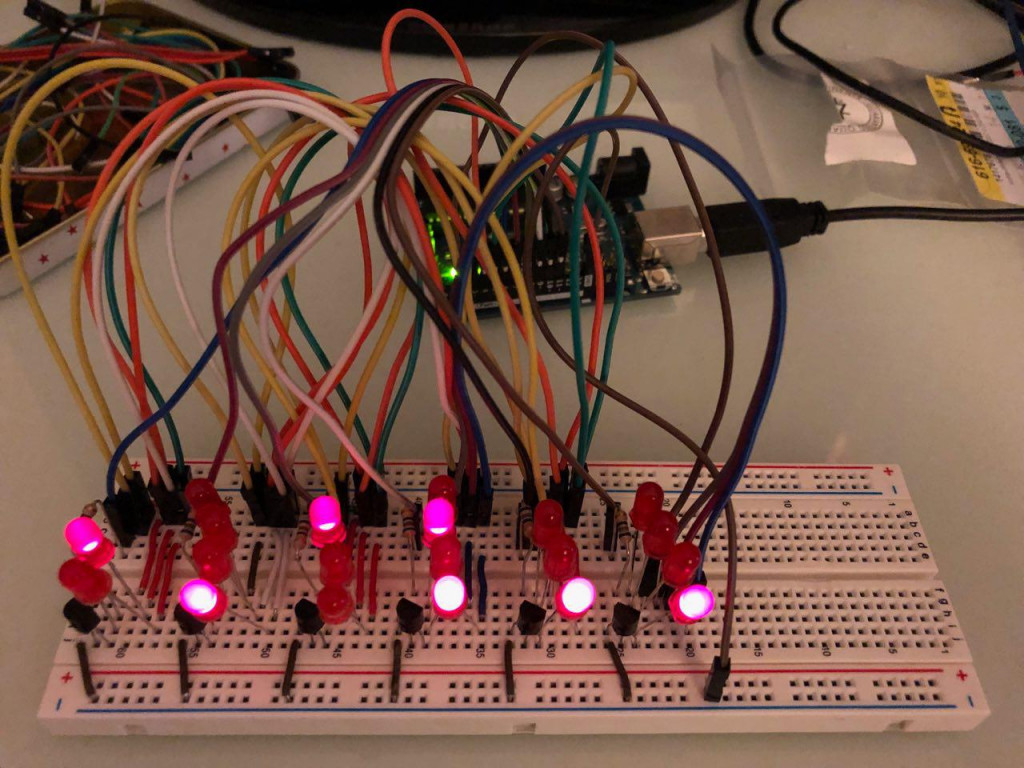 How to Build a Simple Binary Clock With an Arduino and an LED Matrix