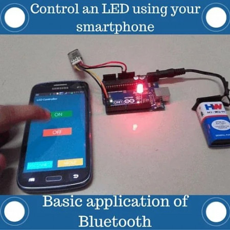 Bluetooth Basics: How to Control an LED Using a Smartphone and Arduino 