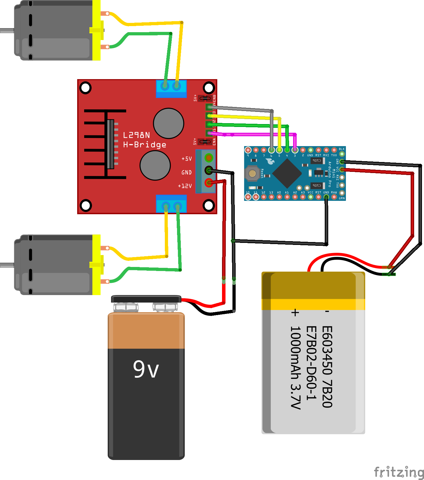 fritzing diagram