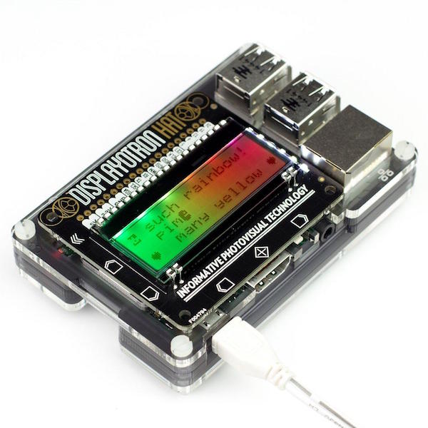 Pimoroni Display-o-tron HAT