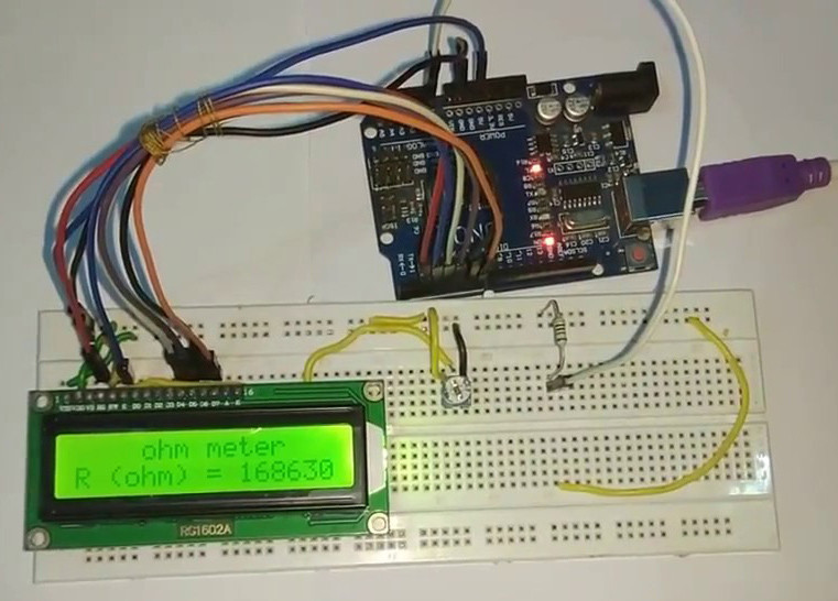 Arduino Ohm Meter
