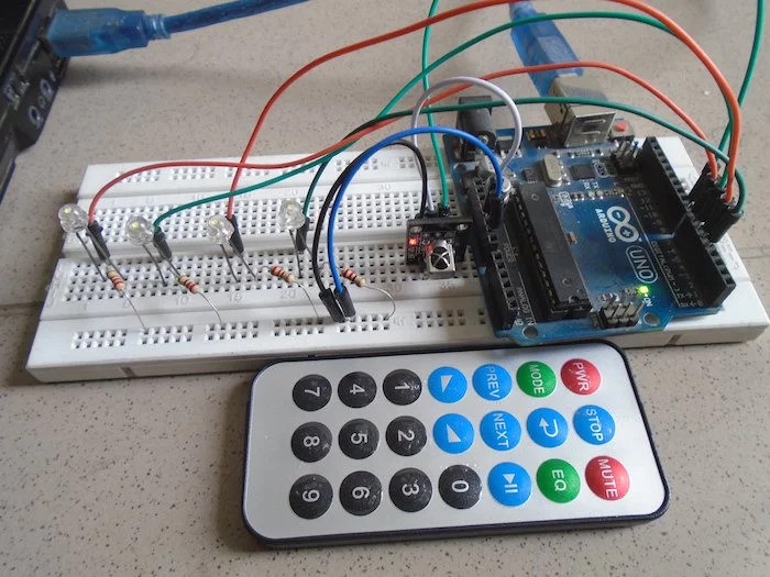 How to Control LEDs With an Arduino, IR Sensor, and Remote