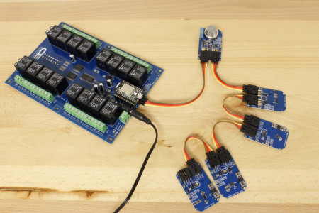 Color Luminance detection of Industrial Lasers using TMG39931 I2C module